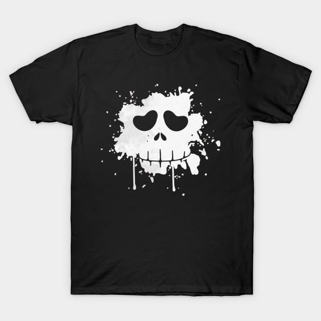 Skeleton Paint Splat T-Shirt by The Craft ACE